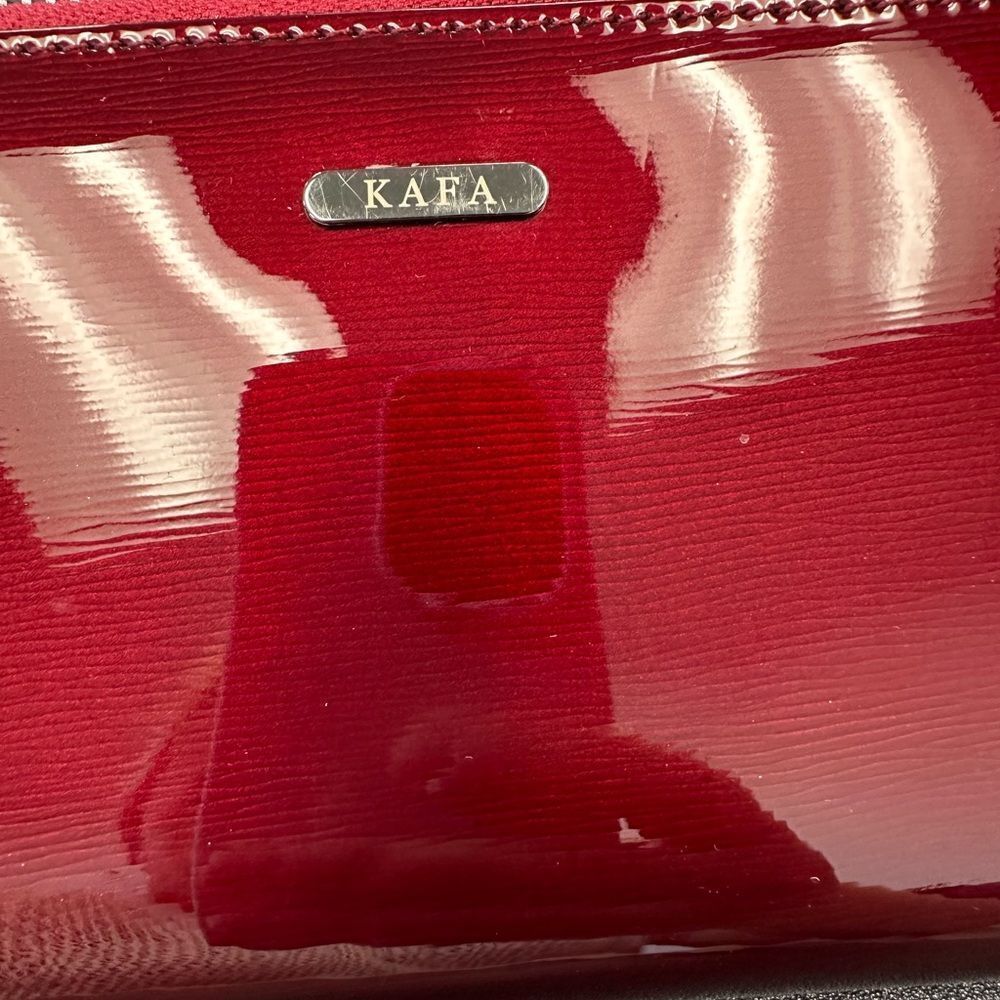 RFID Protection Wallet Rafa Red Wallet NWOT - Picture 7 of 8